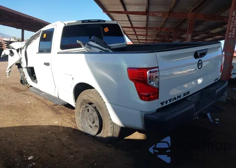 2019 Nissan Titan Xd S Diesel из США, поврежденный, VIN 1N6BA1F36KN506920